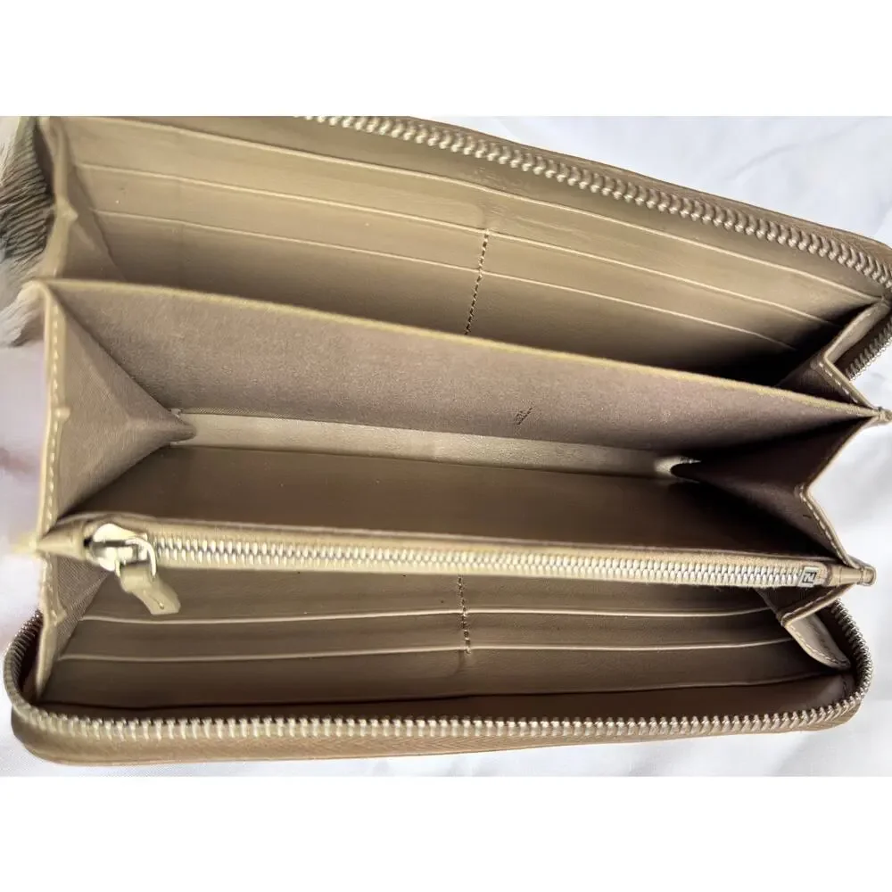 Fendi By the Way Zip Around Leather Wallet - Picture 3 of 10